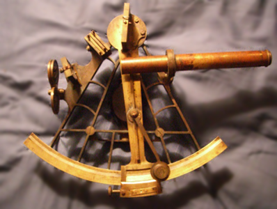A vernier sextant